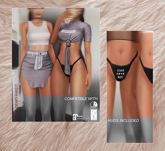 .:villena:. - Spliced Skirt - DEMO