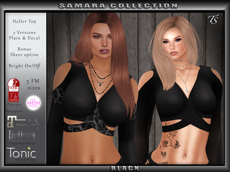 Second Life Marketplace - TS-Samara-Black