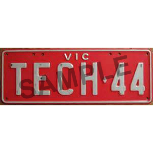 VICTORIA STATE AUSTRALIA LICENCE PLATE FULL PERM