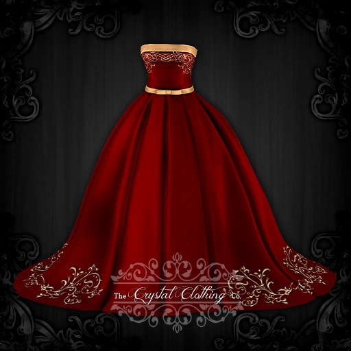 [CC Co.] Tranquim - Gown - Ruby