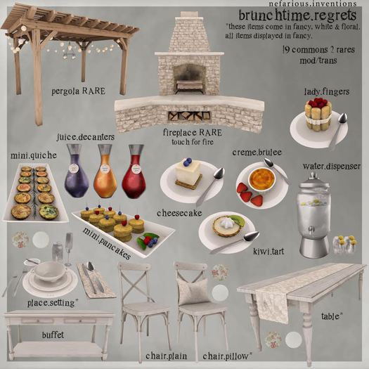 [n.i] brunchtime.regrets.fireplace RARE