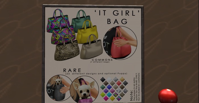 Garbaggio // It Girl Bag - Red