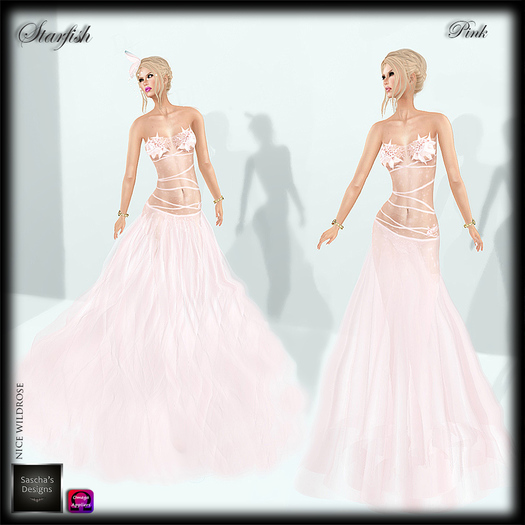 SAS - Starfish Pink Gown (+ Omega)
