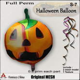 FC- Mesh Halloween Balloon s-7 full perm 