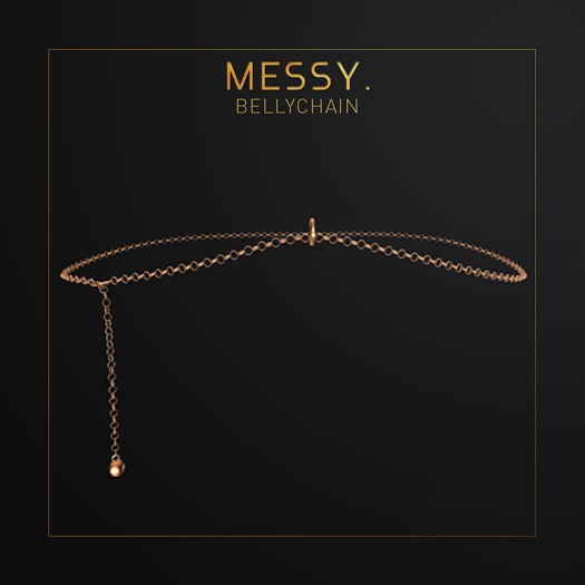 Messy. Bellychain Bronze