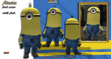 R.F. - Costume - Mesh Avatar - Minnion - Box*