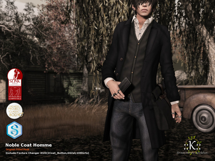 ::K:: Noble Coat Homme DEMO