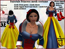Fairytale Princess mesh costume maitreya slink maitreya
