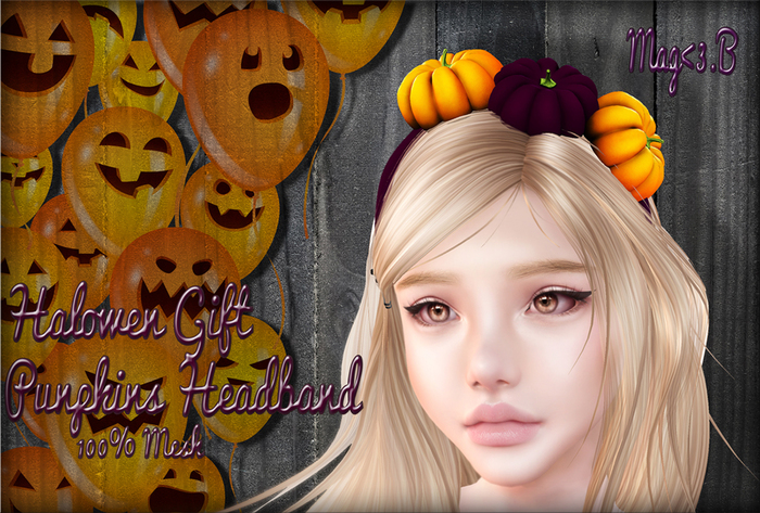 Mag<3.B Pumpkins Hairband gift