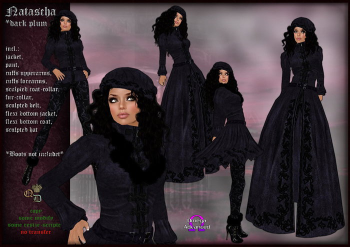 Natascha *dark plum (incl. Omega)
