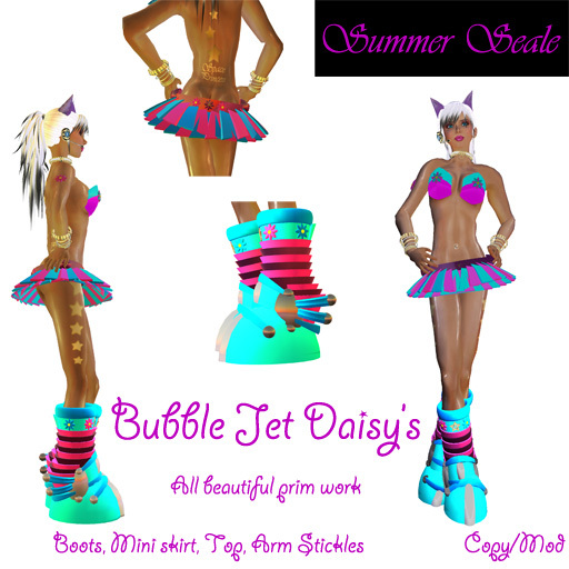 <3 Summer Seale <3 - Bubble Jet Daisy's (Boxed)
