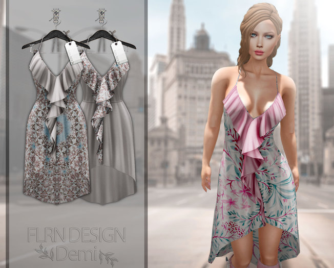 Demi Dress Brown