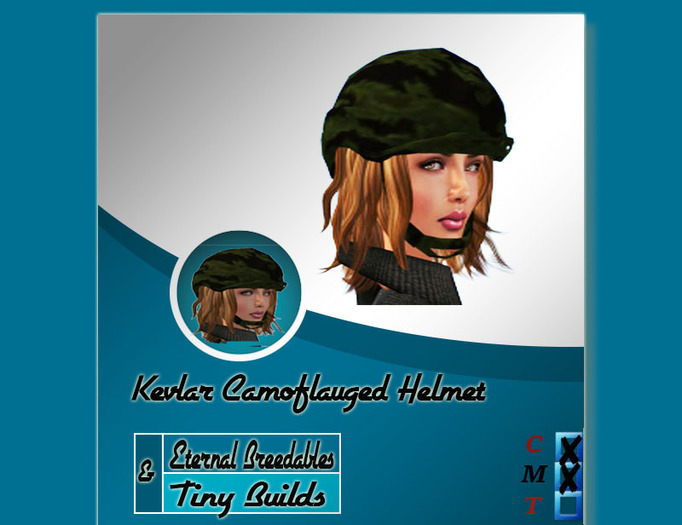 Kevlar Camoflauged Helmet