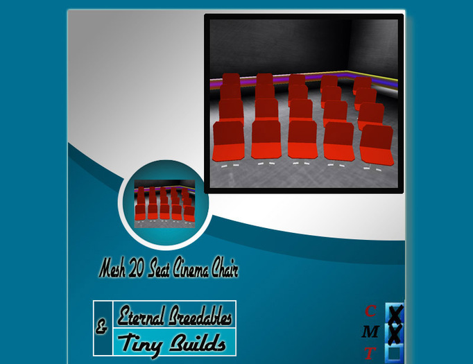 Mesh 20 Seat Cinema Chair