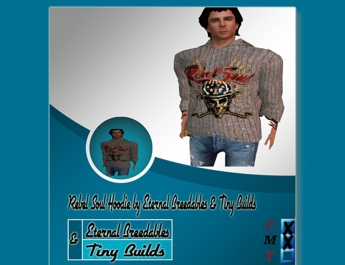 Rebel Soul Hoodie by Eternal Breedables & Tiny Builds