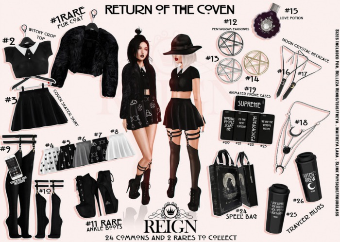 REIGN.- Coven Phone Collection- Weirdos #23