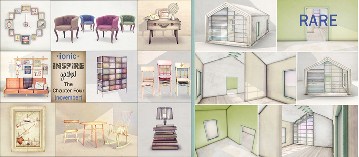 IONIC INSPIRE FULL SET COMPLETE RARE