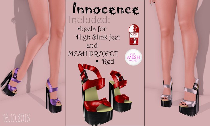 Innocence Shoes "16.10.2016" Slink and TMP Red