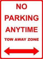 No Parking Anytime