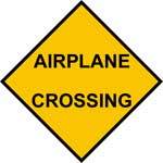 Airplane Crossing