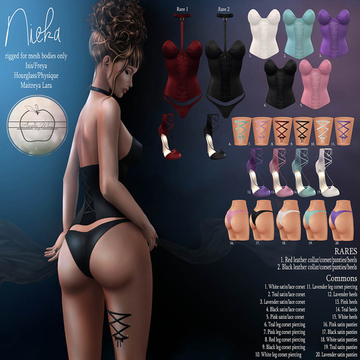 (AMD) Nieka - Black Leather *BF* RARE