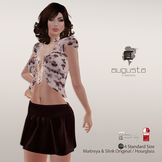 Cecile_Fitted Mesh_brown**Augusta creation**