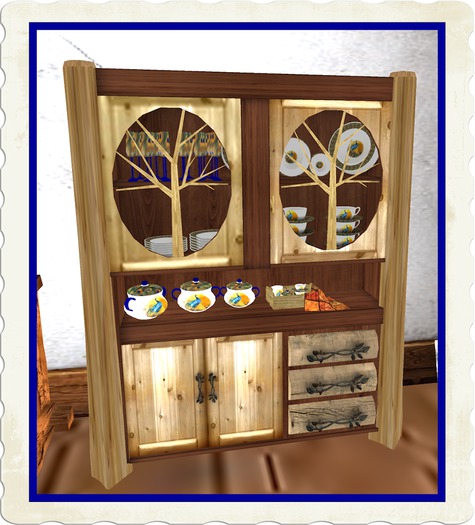 ~Log Manor Hutch~