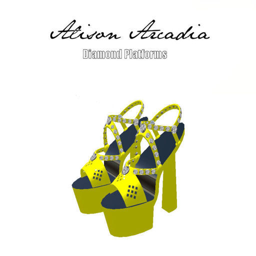 AA diamond platforms(Yellow)