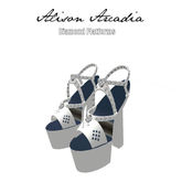 AA diamond platforms(White)