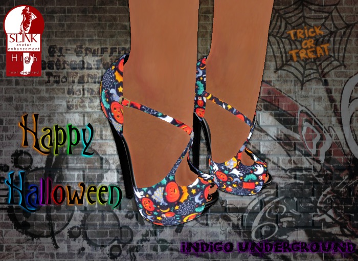 Happy Halloween High Heels