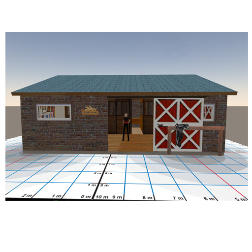 3 Stall Horse Stable
