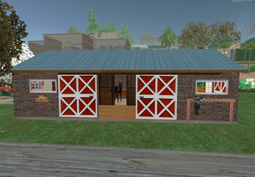 4 Stall Horse Stable
