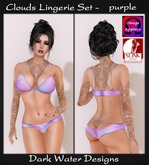 DWD Cloud Lingerie Set - Purple