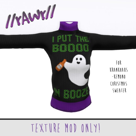 //rAWr// I put the boo in booze