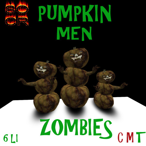 SoCr Pumpkin Men Zombies