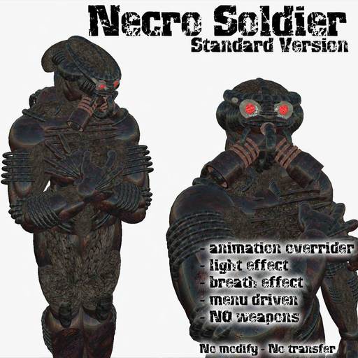Dryke Necro soldier standard