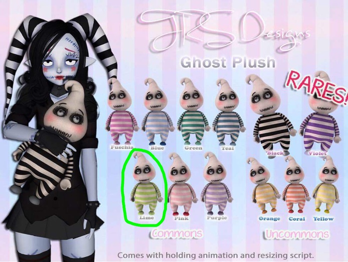 Ghost Plush Common Lime