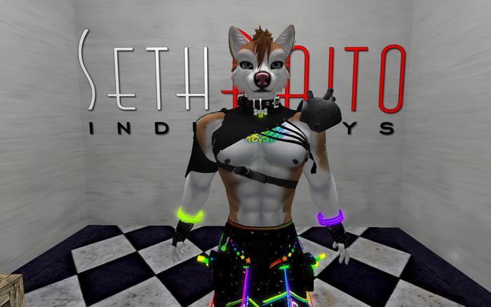 (BOXED) Rave bracers [SR INDUSTRYS]