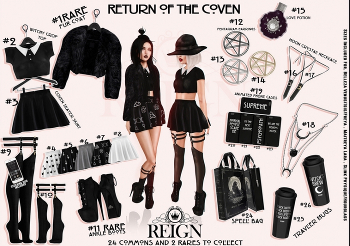 REIGN.- Coven Phone Collection- Psychopath #22