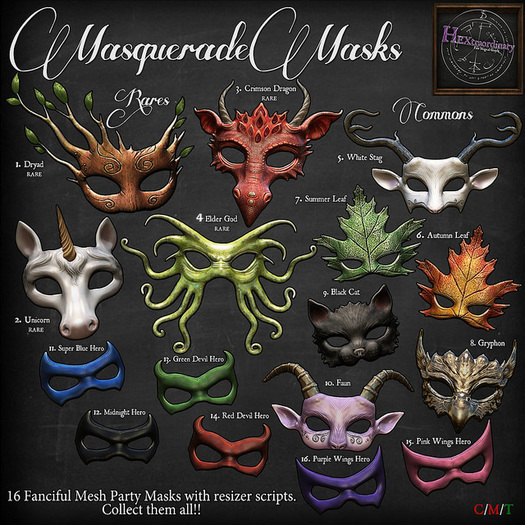 13. *HEXtraordinary* Green Devil Hero Mask