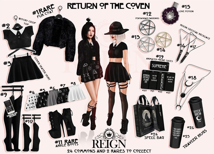 REIGN.- MONGOMERY FUR COAT (MAITREYA LARA) #1 RARE