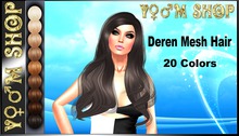 YM SHOP_Deren Mesh Hair