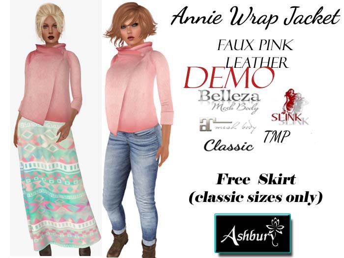 [ASHBURY] ANNIE WRAP JACKET-DEMOS