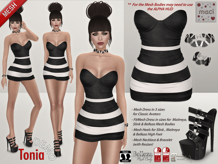 Maci ~ Tonia Outfit DEMO