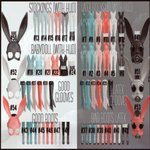 Addams - Bad Bunny BodySuit Latex - Belleza #08