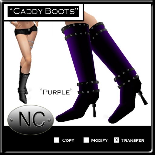 NC-Caddy Boots-Purple