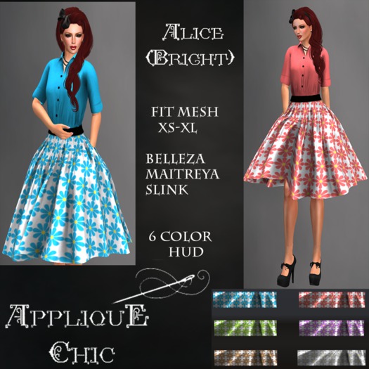 AC: Alice Retro Dress Brights