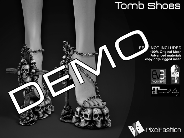 :)(: DEMO Tomb Shoes