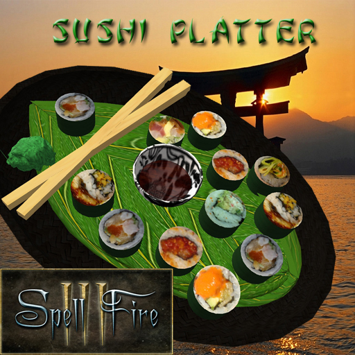 UD SFIII SF3 Sushi Platter