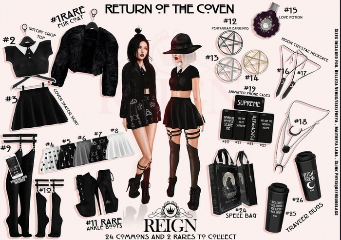 REIGN.- Coven Phone Collection- Next Supreme #21